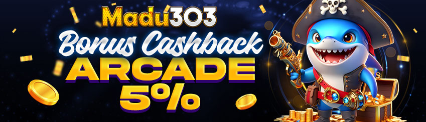 CASHBACK SETIAP MINGGU ARCADE 5%