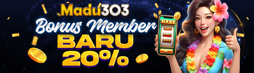 BONUS MEMBER BARU 20%